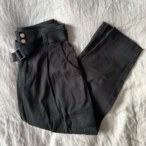 Gap Belted Barrel Pants with Cargo Pockets - Size 10P